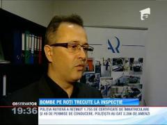Bombe pe roți trecute la inspecție
