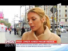 Frigul lovește acneea precum viscolul