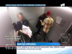 Cum reacționează oamenii când văd o femeie agresată într-un lift
