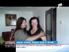 Surori gemene, reunite după 47 de ani