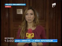 Legea amnistiei şi graţierii, RESPINSĂ în Comisia juridică a Camerei