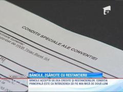 Băncile, zgârcite cu restanțierii