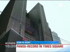 Cel mai mare panou digital din lume se află în New York