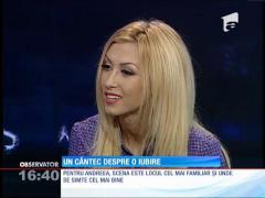 Andreea Bălan, cântec despre o iubire
