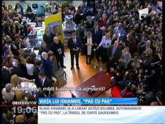 Klaus Iohannis şi-a lansat autobiografia