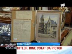 Adolf Hitler, bine cotat ca pictor