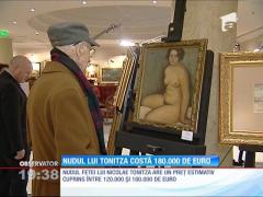 Nudul lui Tonitza costă 180.000 de euro