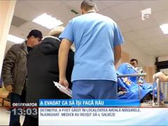 Deţinutul care a evadat dintr-un punct de lucru al Penitenciarului Jilava a fost prins