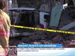 Urmărire încheiată sub dărămături, într-un oraş din Statele Unite