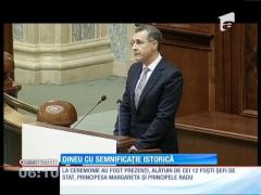 Dineu cu semnificație istorică la Palatul Elisabeta