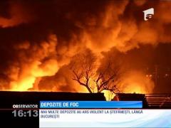 Update / Incendiu apocaliptic lângă București