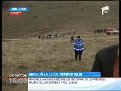 Update / Elicopter militar, prăbuşit în Sibiu