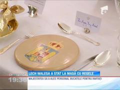 Lech Walesa a stat la masă cu regele Mihai