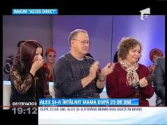 Generaţia pierdută: Alex şi-a întâlnit mama după 23 de ani