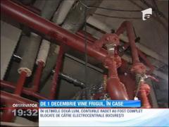 Avariile din reţea i-ar putea lăsa pe mii de bucureşteni fără căldură începând cu 1 Decembrie