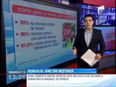 Cei mai mulţi copii de clasa a 3-a nu ştiu pe ce culoare a semaforului pot traversa strada!