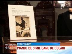 Pianul din filmul Casablanca s-a vândut la licitaţie