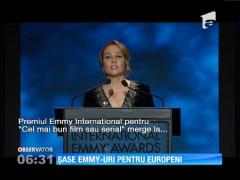 Șase premii Emmy pentru europeni