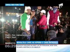 Proteste violente în Ferguson, New York, Atlanta, Boston și Las Vegas