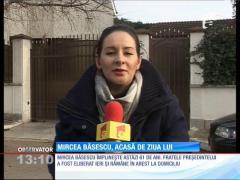 Mircea Băsescu, acasă de ziua lui