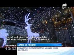 În capitala Australiei s-a deschis cea mai mare piaţă de Crăciun luminată cu leduri