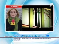 Profesor arestat pentru pornografie