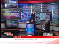 Anca Lungu prezintă, în direct, Meteo alături de Daniel Osmanovici