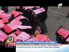 Elevii unui colegiu din Botoşani au ţinut să petreacă altfel Ziua Naţională