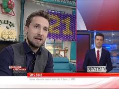 Trupa veselă de la „Neatza” a „alergat ” câteva minute alături de Daniel Osmanovici!