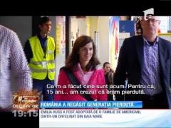 Generația pierdută / Emilia Huss, fericită că și-a regăsit familia