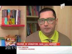 Dilemă de sărbători: bani sau cadouri