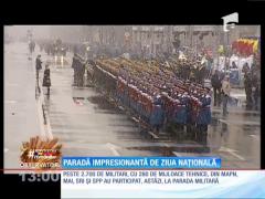 Paradă impresionantă de Ziua Naţională!