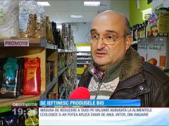 Se ieftinesc produsele BIO