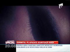 Dormitul pe apucate scurtează viața
