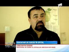 Tentativa de suicid la spitalul din Satu Mare