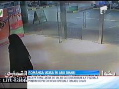 Româncă ucisă în Abu Dhabi