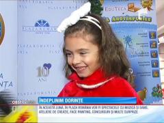 Fundaţia Dan Voiculescu a dat startul poveştilor de iarnă