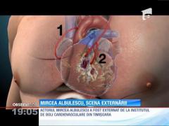 Actorul Mircea Albulescu a fost externat