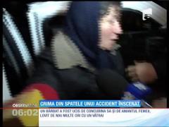 Un accident rutier mortal, complotul unei crime pasionale