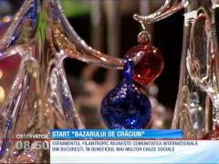 Cea de-a 22-a ediţie a Bazarului de Crăciun a început la Romexpo