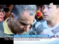 Fiica lui Adrian Enache şi agresorul ei, prima confruntare