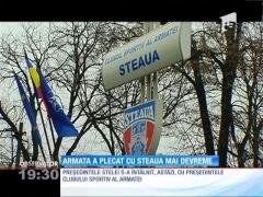 Armata și clubul Steaua, pace până pe 15 decembrie