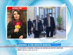 Guvernul şi Fondul Monetar Internaţional discută despre deficitul bugetar pe anul viitor
