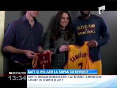Prinţul William şi Ducesa Catherine la taifas cu Jay Z şi Beyonce
