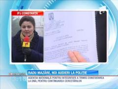 Radu Mazăre, noi audieri la poliție