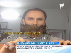 Mihai Trăistariu și-a pus extensii!