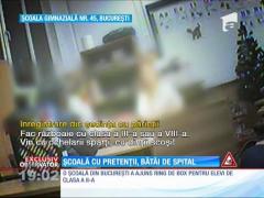 Școală cu pretenții, bătăi ca în ringul de box