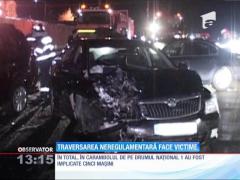 Traversarea neregulamentară face victime