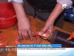 Concurs în prepararea mezelurilor tradiţionale de sărbători