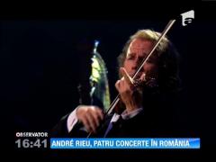 André Rieu, PATRU CONCERTE în România